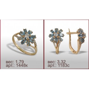 Гарнитур 1448к, 1183с