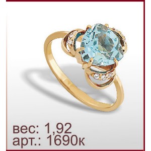 Кольцо 1690к