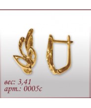 Серьги 0005с