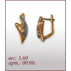 Серьги 0030с