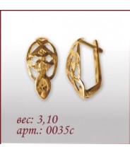 Серьги 0035с
