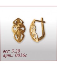 Серьги 0036с