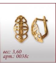 Серьги 0038с Серьги 0038с