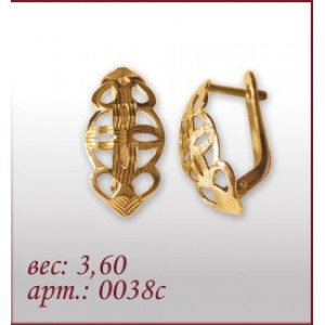 Серьги 0038с
