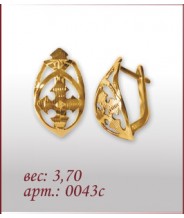 Серьги 0043с Серьги 0043с