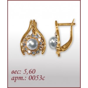Серьги 0053с