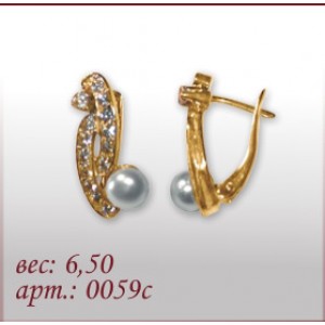 Серьги 0059с