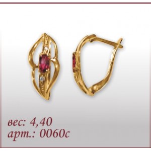 Серьги 0060с