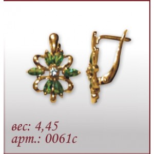 Серьги 0061с