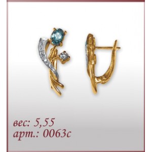 Серьги 0063с