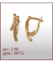 Серьги 0072с