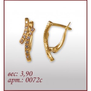 Серьги 0072с