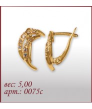 Серьги 0075с