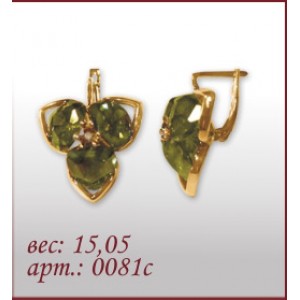 Серьги 0081с