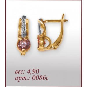 Серьги 0086с