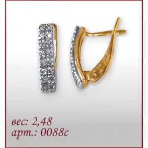 Серьги 0088с