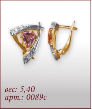 Серьги 0089с