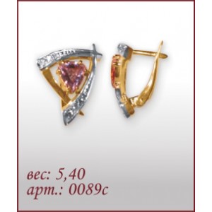 Серьги 0089с