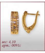 Серьги 0091с