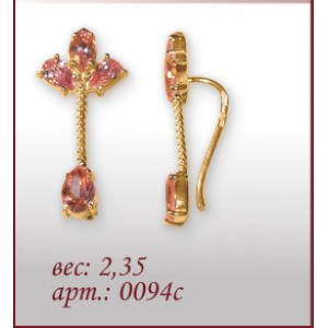 Серьги 0094с
