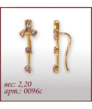 Серьги 0096с