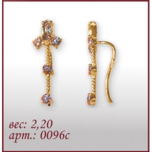 Серьги 0096с