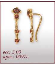 Серьги 0097с
