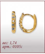 Серьги 0105с