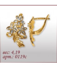 Серьги 0119с