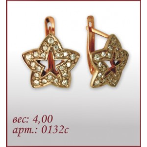 Серьги 0132с