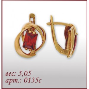 Серьги 0135с