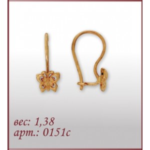 Серьги 0151с