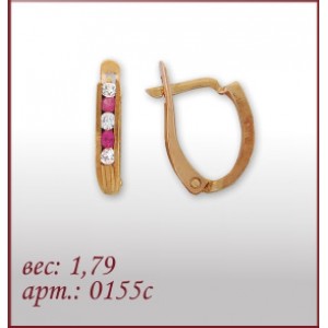 Серьги 0155с