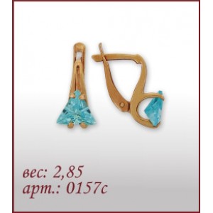 Серьги 0157с