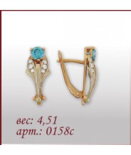 Серьги 0158с