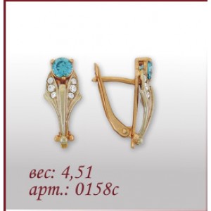 Серьги 0158с