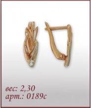 Серьги 0189с