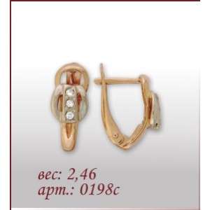 Серьги 0198с