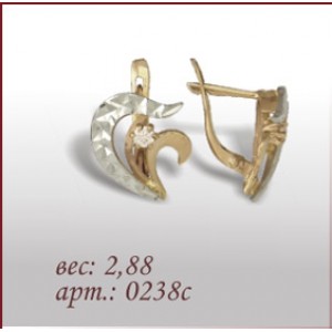 Серьги 0238с