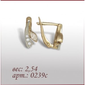 Серьги 0239с