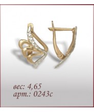 Серьги 0243с Серьги 0243с