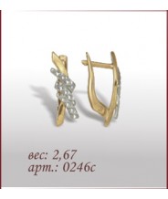 Серьги 0246с Серьги 0246с