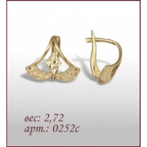 Серьги 0252с