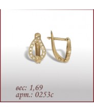 Серьги 0253с Серьги 0253с