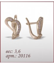 Серьги 0394-20116