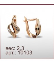 Серьги 03941-10103