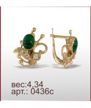 Серьги 0436с Серьги 0436с