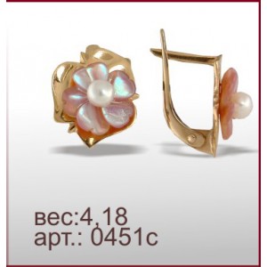 Серьги 0451с