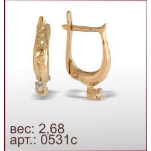 Серьги 0531с