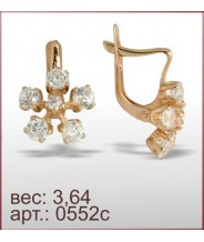 Серьги 0552с